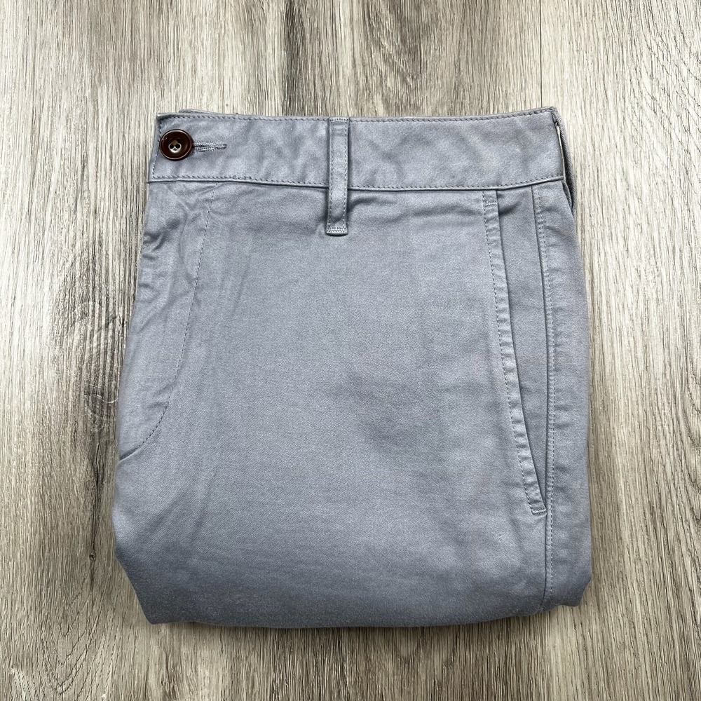 Faherty Chino Shorts Mens Size 29 Inseam 9.5" Light Gray NEW
